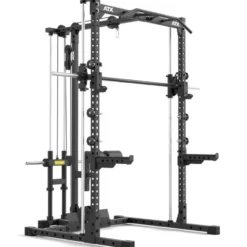Half rack à squat ATX avec poulie à charge libre et option barre guidée pour Home Gym - Série 500