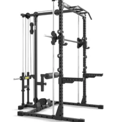 Half rack à squat ATX avec poulie à charge libre et option barre guidée pour Home Gym - Série 500