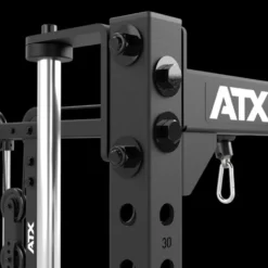 Half rack à squat ATX avec poulie à charge libre et option barre guidée pour Home Gym - Série 500