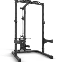 Half rack à squat ATX avec poulie à charge libre Max 200 kg - Barre de traction multigrip et accessoires inclus - Série 700