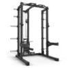 Half rack à squat ATX avec poulie à charge libre et extension de stockage pour séances de musculation complètes - Série 700