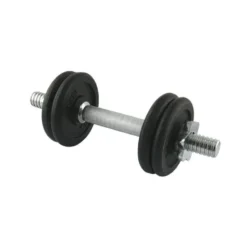 Haltère de musculation avec disques de poids pour training à domicile : 7/ 10 / 15 kg
