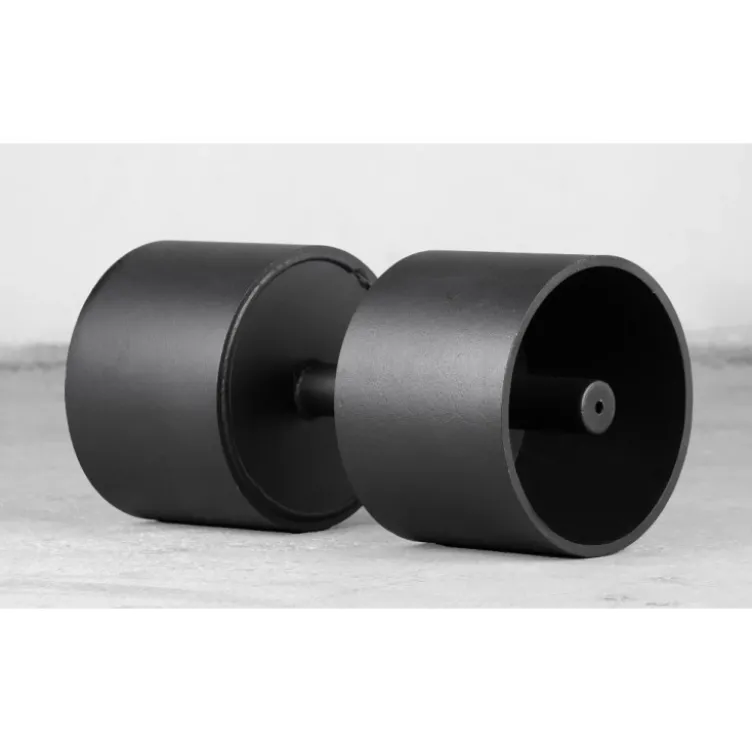 Haltère de musculation chargeables en acier pour entraînement de strongman - Capacité de charge 115 kg