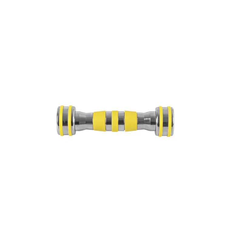 Haltère de musculation en acier chromé 1 kg à 14 kg avec poignée ergonomique