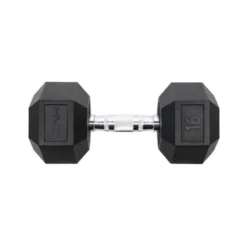 Haltère de musculation hexagonal 16 kg - Entraînement complet en home gym