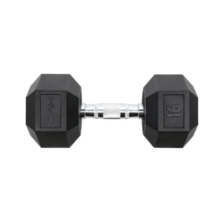 Haltère de musculation hexagonal 16 kg - Entraînement complet en home gym