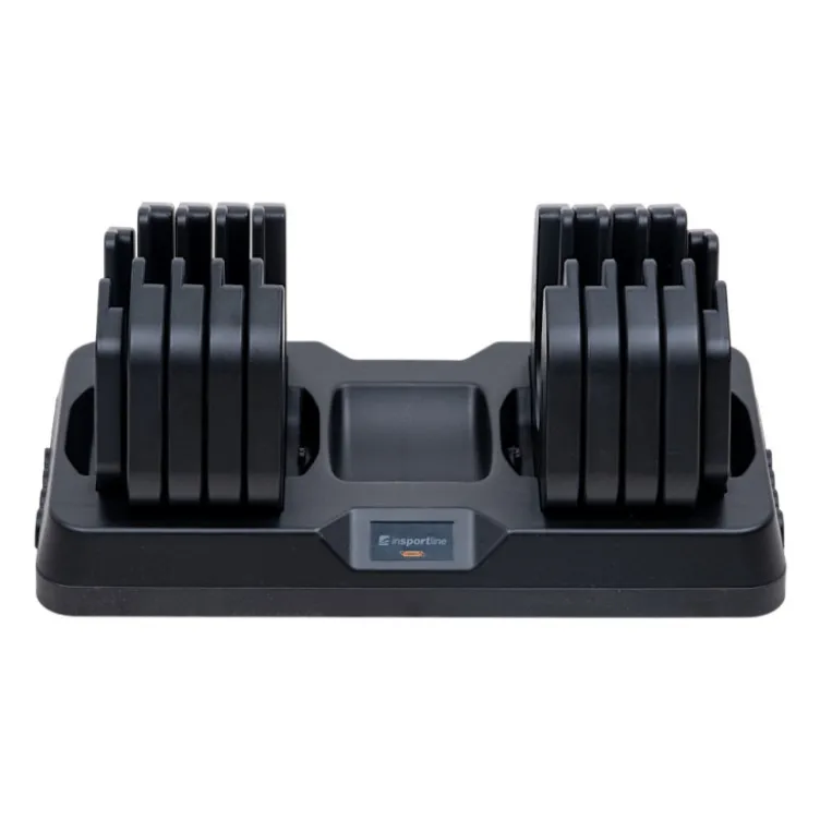 Haltère réglable de 5 à 41 kg avec support - Haltère compact à charge ajustable DuraBell
