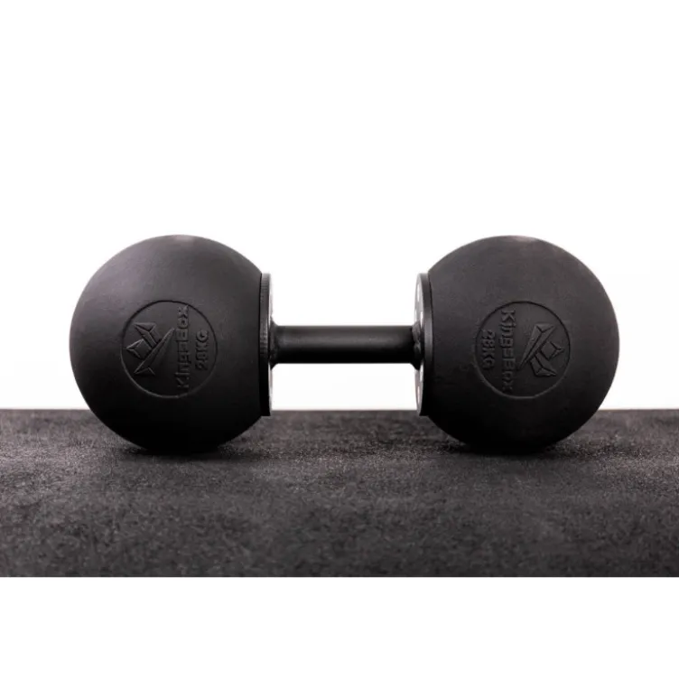 Haltères Circus en fer d'un poids de 58 kg - Compétition de Strongman