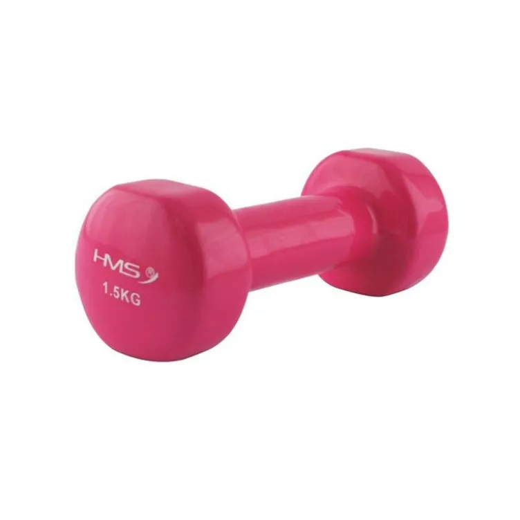 Haltères en vinyle pour home gym disponibles de 0,5 kg à 5 kg
