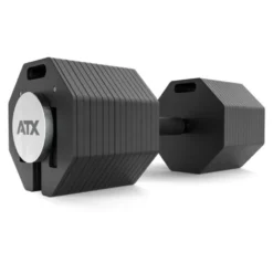 Haltères réglables Octa Dumbbell 2 x 65 kg ATX - Système innovant modulaire pro évolutif