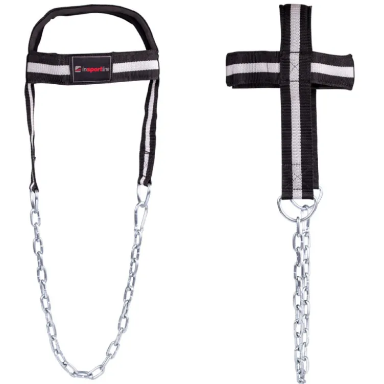 Harnais de tête pour musculation avec rembourrage et fermeture velcro
