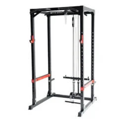 Heavy Duty Power Rack à Squat Titanium Strength avec poulie haute et basse à charge libre max 272 kg - RH60LR2
