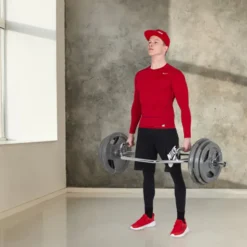 Hex Deadlift barre olympique pour soulevé de terre - Capacité de charge 200 kg