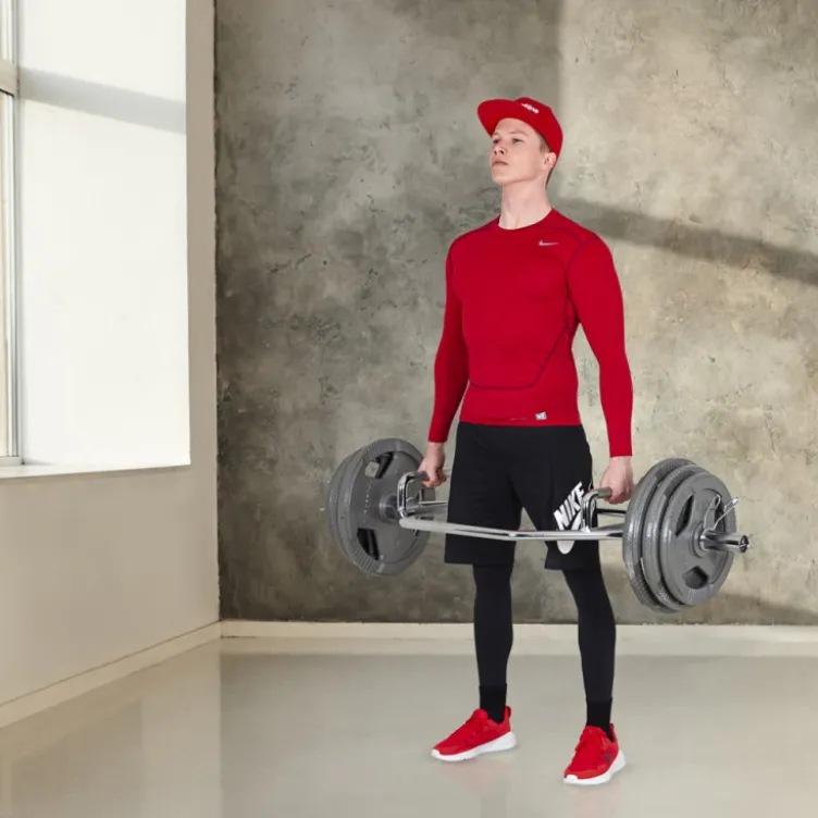 Hex Deadlift barre olympique pour soulevé de terre - Capacité de charge 200 kg
