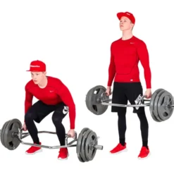 Hex Deadlift barre olympique pour soulevé de terre - Capacité de charge 200 kg