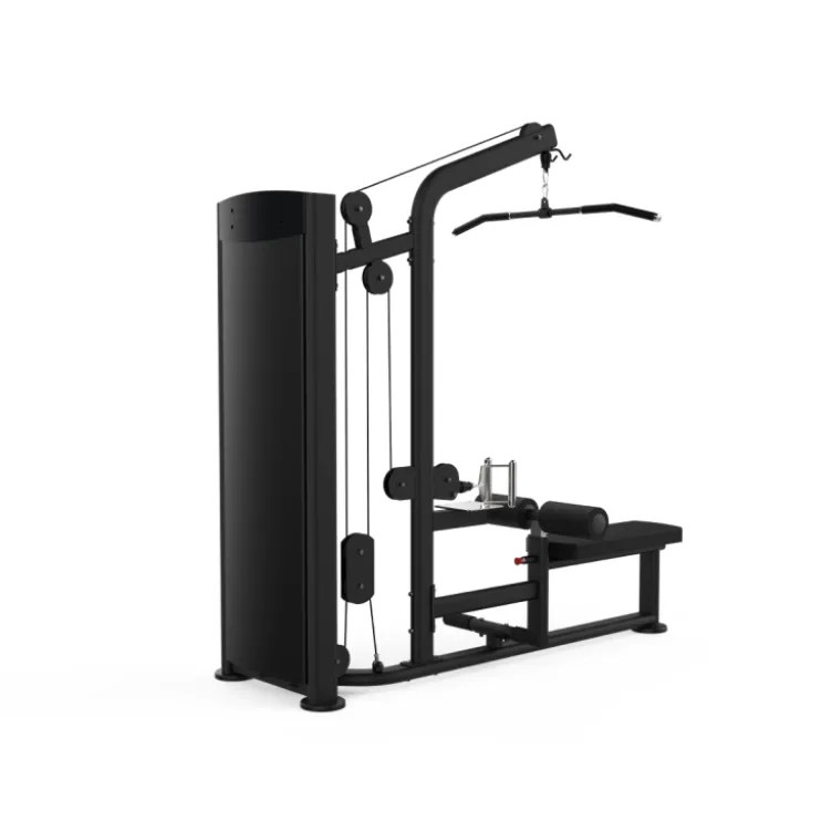 High pulley et rowing station de musculation à charge guidée pour le renforcement des muscles du haut du corps - Titanium BS-S6