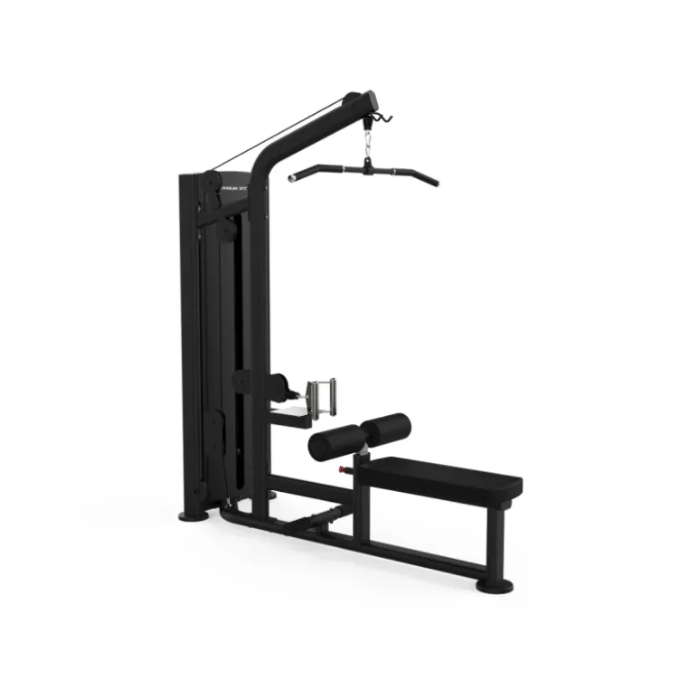 High pulley et rowing station de musculation à charge guidée pour le renforcement des muscles du haut du corps - Titanium BS-S6
