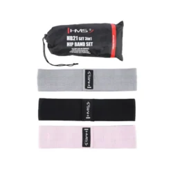 Hip Band x3 de conception en latex et polyester pour échauffement en homegym