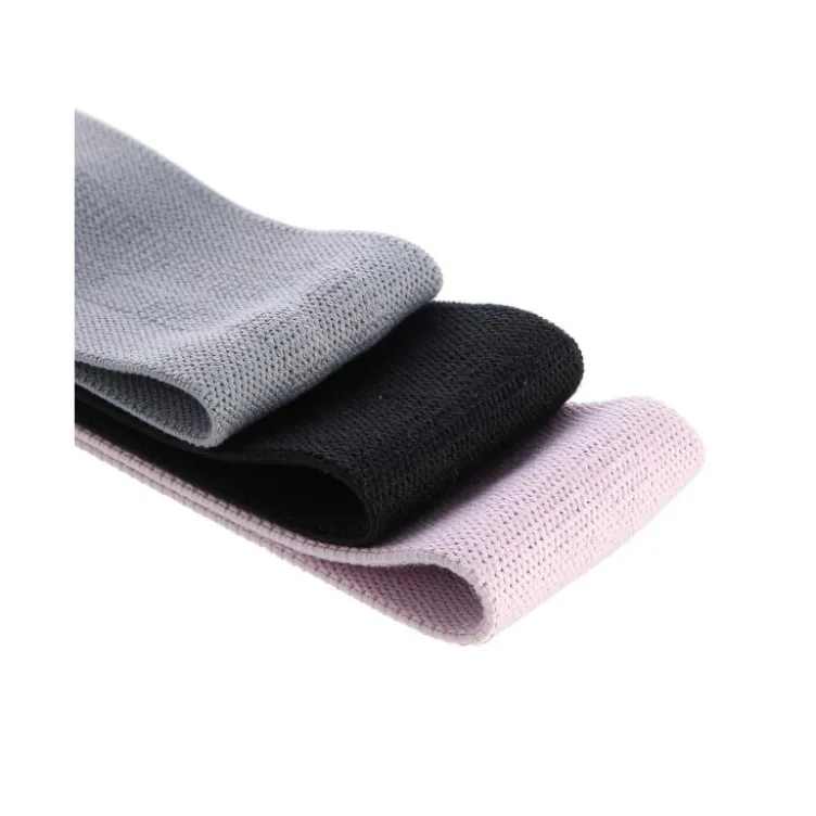 Hip Band x3 de conception en latex et polyester pour échauffement en homegym