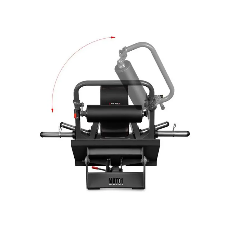 Hip thruster machine multi-réglable à charge libre - Capacité de charge de 300 kg