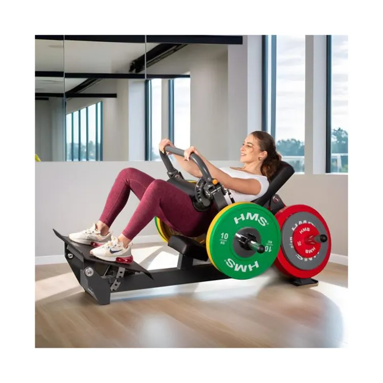 Hip thruster machine multi-réglable à charge libre - Capacité de charge de 300 kg