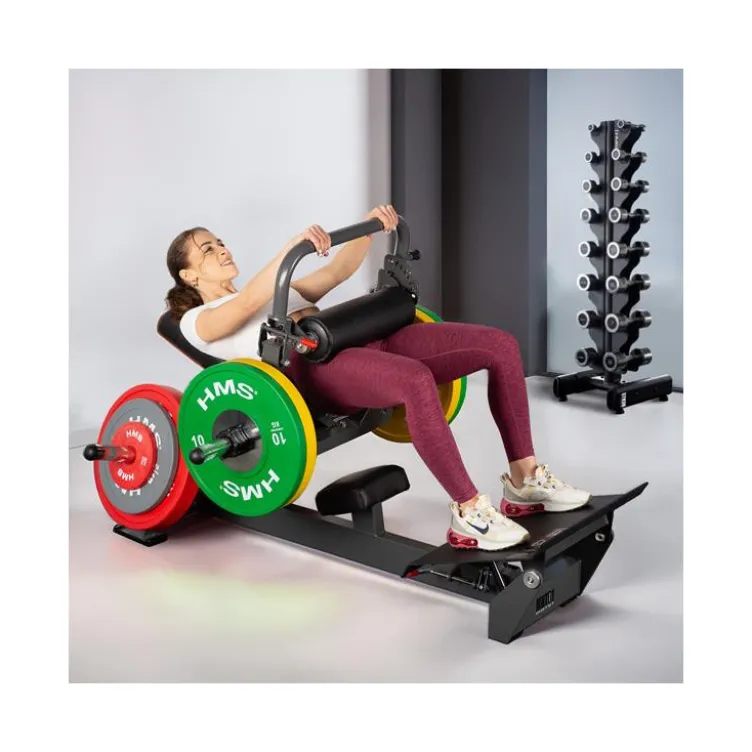 Hip thruster machine multi-réglable à charge libre - Capacité de charge de 300 kg