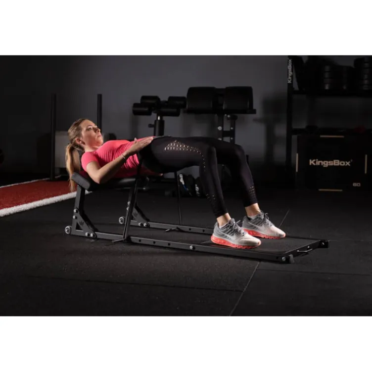 Hip thruster professionnel pour entraînement des fessiers capacité de charge 250 kg
