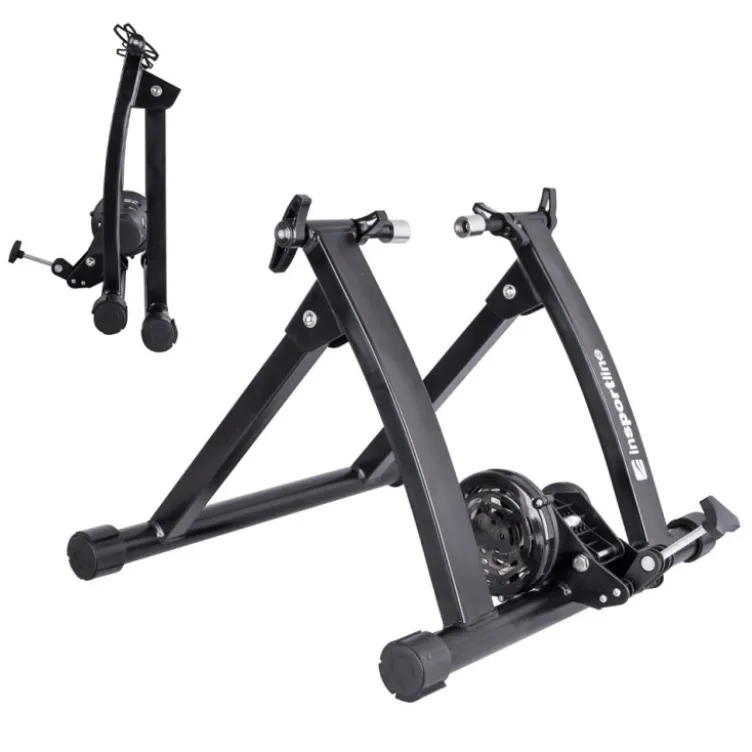 Home Trainer Cabaleira pliable en métal de haute qualité avec frein magnétique - Fixation à dégagement rapide