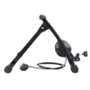 Home Trainer magnétique Gibello avec 6 modes de résistance pour vélo de route avec roues de 26 à 28 pouces - Format compact