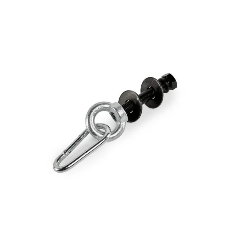 Œillet annulaire ATX avec mousqueton pour suspension de corde d'escalade ou de punchingball