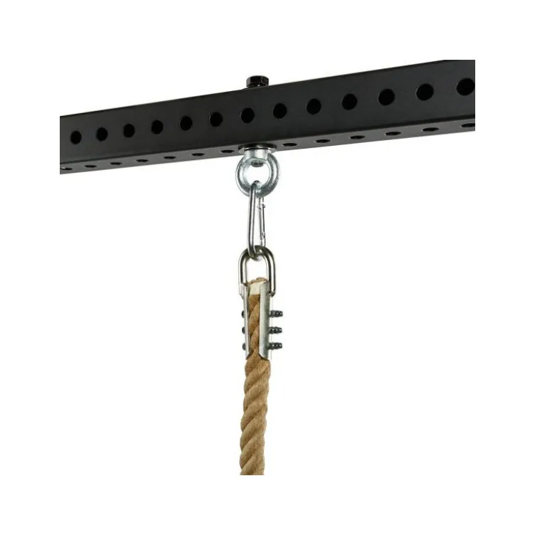 Œillet annulaire ATX avec mousqueton pour suspension de corde d'escalade ou de punchingball