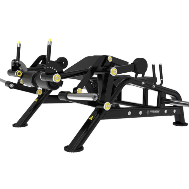 Iso-latéral lying leg curl machine Titanium Strength Genesis Series GS-PL20 - Capacité de charge 250 kg