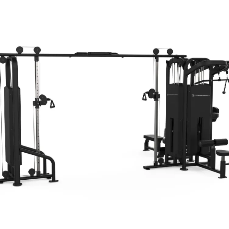 Jungle machine professionnelle à charge guidée BS-CS05 Titanium Strength - Station de musculation polyvalente