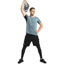 Kettlebell 3 kg à 8 kg avec remplissage à eau avec poignée en néoprène pour l'Hyrox et le crossfit