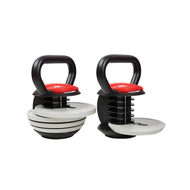 Kettlebell réglable avec charge ajustable de 3 à 17 kg pour l'Hyrox et le Crossfit