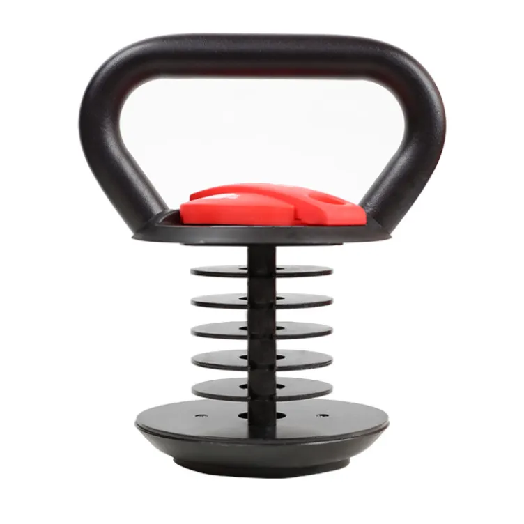 Kettlebell réglable avec charge ajustable de 3 à 17 kg pour l'Hyrox et le Crossfit