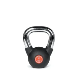 Kettlebells avec revêtement en caoutchouc de 4 kg à 20 kg pour conditionnement physique