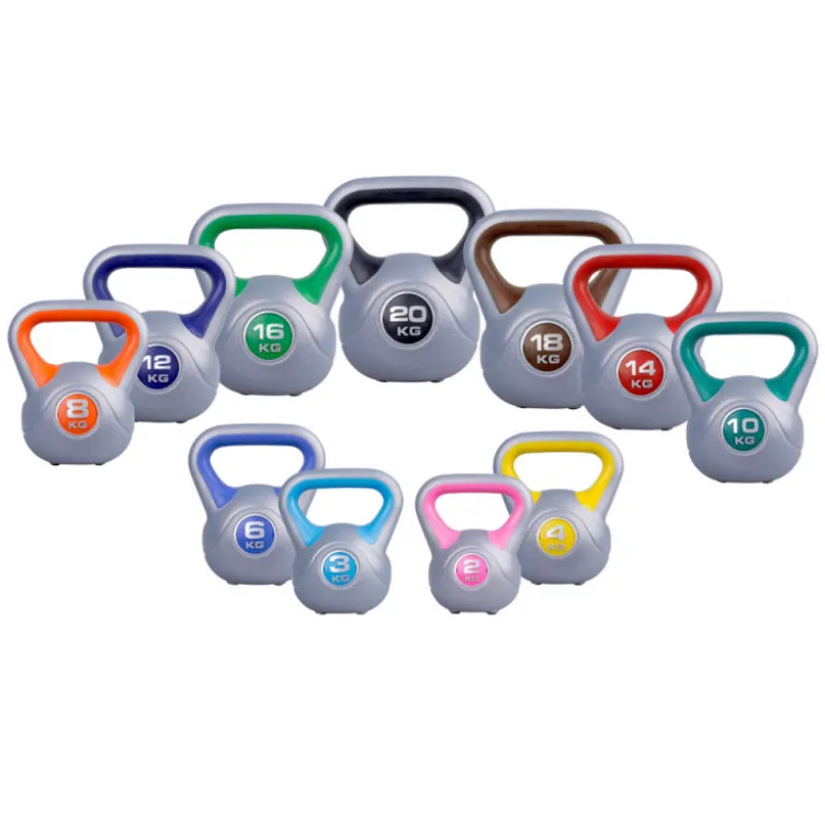 Kettlebells de musculation et cross-training 2 kg à 20 kg pour renforcement musculaire
