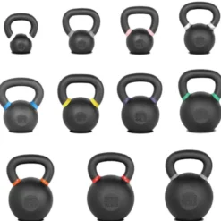 Kettlebells russes en fonte pleine de 4 à 36 kg - Kettlebells PRO Cast Iron Titanium Strength