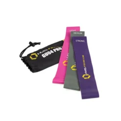 Kit de 3 bandes de force pour entraînement de fitness et de musculation en homegym