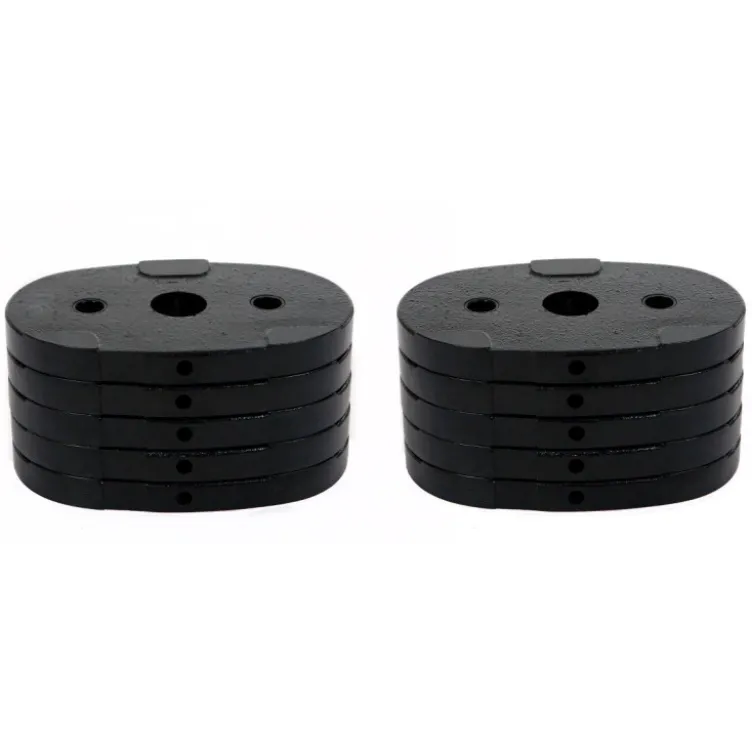 Kit de plaques de poids supplémentaires x 10 - Total 45 kg