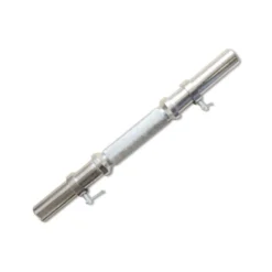 Kit de 3 x barres standards et poids de musculation 25 kg BASIC