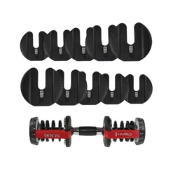 Kit d'haltères réglables de 2,5 à 24 kg - Paire de Powerblocks