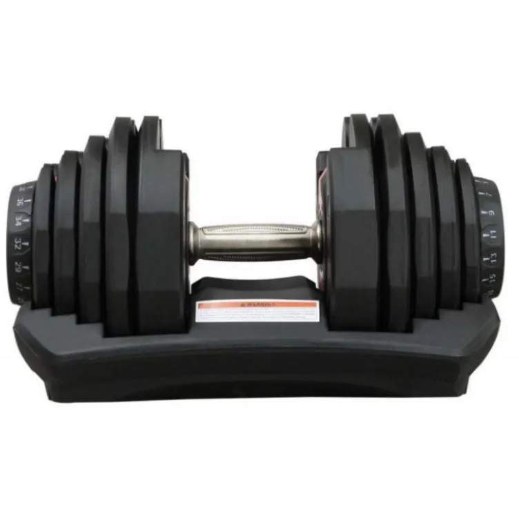 Kit haltères réglables Powerblocks de 5 à 40 kg - Poids automatiques ajustables