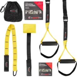 Kit sangles de suspensions multi-usages pour vos exercices musculaires en home gym