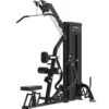 Lat Pulldown Machine Fonction Mid Rowet High Row à charge guidée 125 kg pour le dos Titanium Strength Black Series RX BSRX-S65