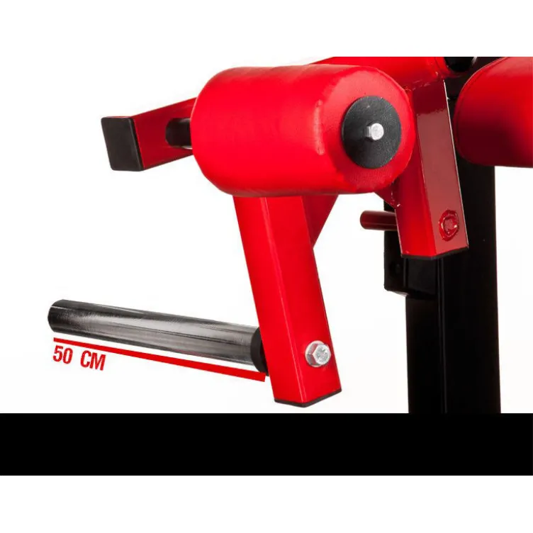 Leg curl allongé professionnel pour isolation des ischios jambiers - Support de poids
