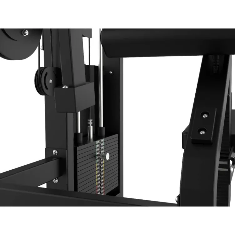 Leg curl machine PRO Titanium Strength Élite Séries EL-S30 à charge sélective pour muscler les ischios-jambiers - Musculation