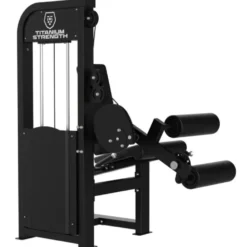Leg curl machine PRO Titanium Strength Élite Séries EL-S30 à charge sélective pour muscler les ischios-jambiers - Musculation