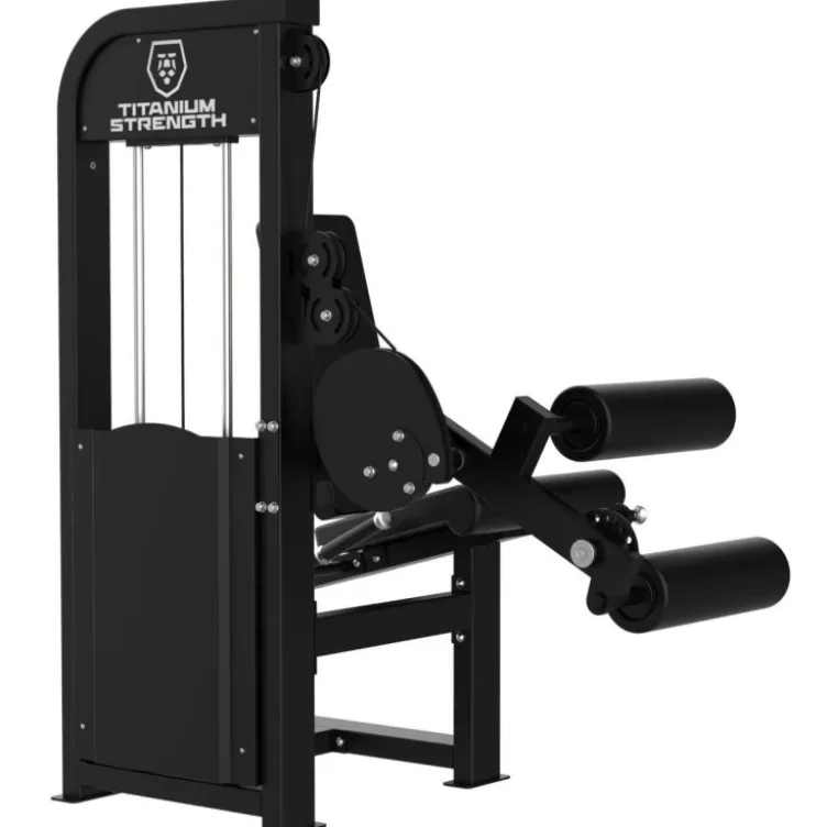 Leg curl machine PRO Titanium Strength Élite Séries EL-S30 à charge sélective pour muscler les ischios-jambiers - Musculation